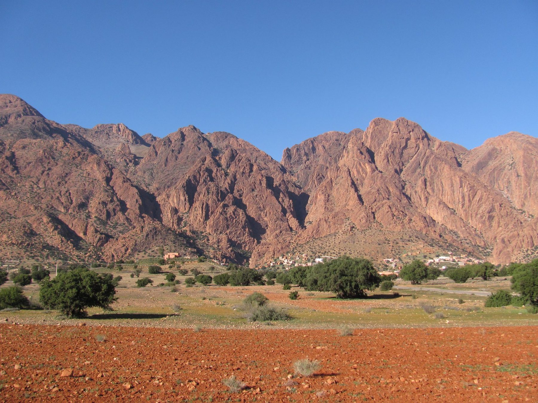 Plaine agricole du Souss-Massa, Maroc